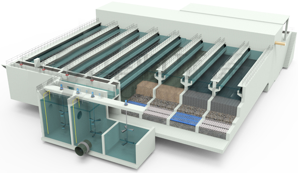 反硝化深度處理設備-楚雄第三污水處理廠項目